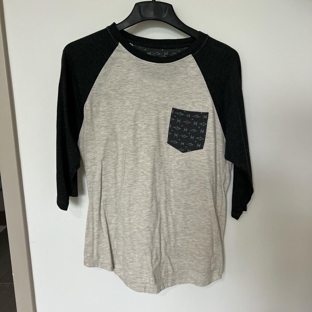 Unbranded Men's White and Black T-shirt